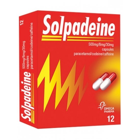 СОЛПАДЕИН капсули 12бр. | SOLPADEINE capsules 12s