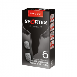 СПОРТЕКС ПАУЪР презервативи 6бр | SPORTEX POWER condoms 6s