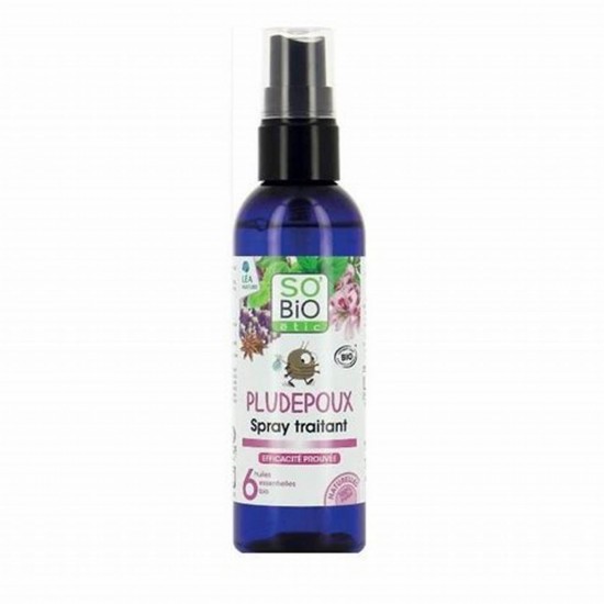 СО'БИО Спрей против въшки 100мл | SO'BIO Anti-lice spray 100ml