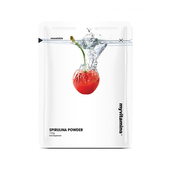 СПИРУЛИНА НА ПРАХ 150g МАЙВИТАМИНС | SPIRULINA POWDER 150g MYVITAMINS