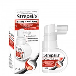 СТРЕПСИЛС ИНТЕНЗИВ СПРЕЙ спрей за устна лигавица, разтвор 15мл. | STREPSILS INTENSIVE SPRAY oromuconasal spray, solution 15ml