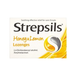 СТРЕПСИЛС МЕД И ЛИМОН таблетки за смучене 36бр. | STREPSILS HONEY AND LEMON lozenges 36s