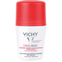 ВИШИ Дезодорант рол-он стрес резист против изпотяване 72h 50мл | VICHY Deodorant anti-perspirant stress resist treatment excessive perspiration 50ml