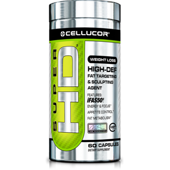 СУПЕР ХД капсули 60 бр. ЦЕЛУКОР | SUPER HD caps 60s CELLUCOR