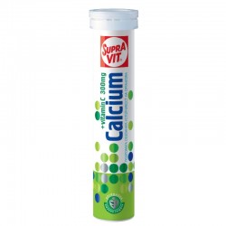 СУПРАВИТ Калций + Витамин Ц ефервесцентни таблетки 20бр. КЕНДИ | SUPRAVIT Calcium + Vitamin C tabs 20s KENDY