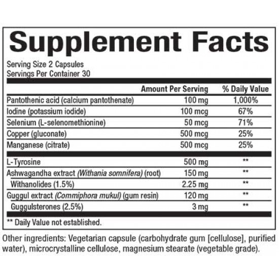 ТИРОСЕНС формула за щитовидната жлеза капсули 60бр УИМЕНСЕНС | THYROSENSE 60 veg. caps. WOMENSENSE 