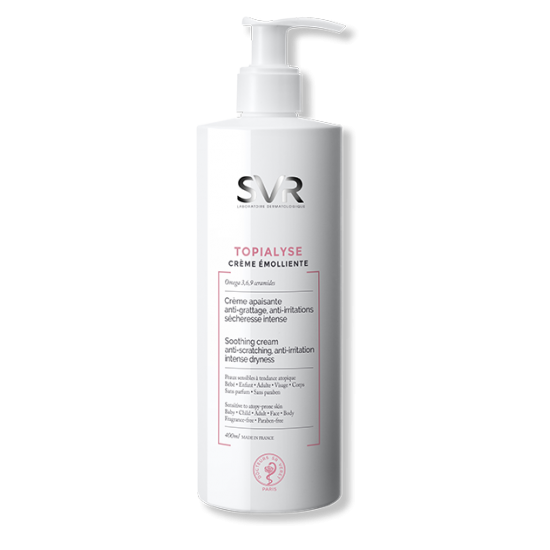 СВР ТОПИАЛИЗ Емолиентен крем за много суха и атопична кожа 400мл | SVR TOPIALYSE Emollient Cream 400ml