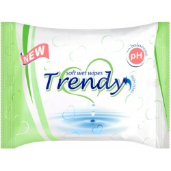 Мокри кърпи 15бр ТРЕНДИ | Wet wipes 15s TRENDY