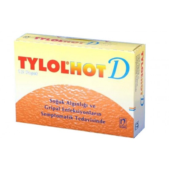 ТАЙЛОЛ ХОТ Д прах за перорална суспензия - сашета 12бр. | TYLOL HOT D powder for oral suspension - sachets 12s
