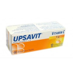 УПСАВИТ ВИТАМИН С ефервесцентни таблетки 10бр. | UPSAVIT VITAMIN C effervescent tablets 10s