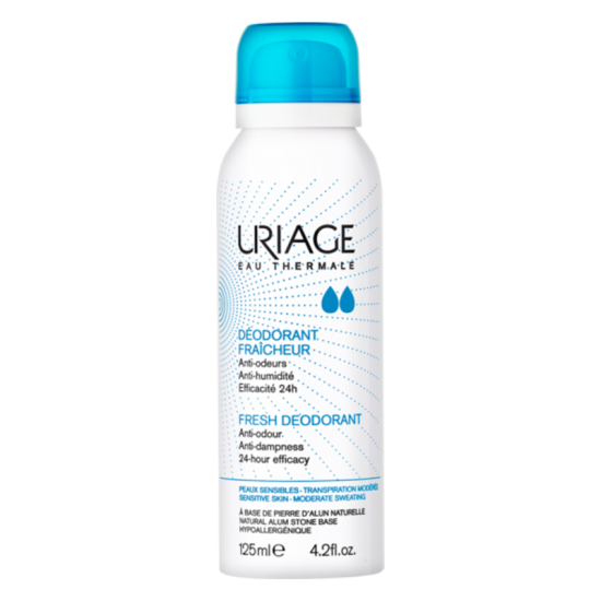 ЮРИАЖ Дезодорант спрей КОМПЛЕКТ 2 х 125 мл аерозол ПРОМО | URIAGE Fresh deodorant spray PROMO SET 2 x 125ml