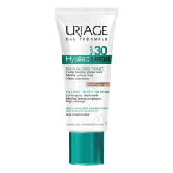 ХИСЕАК 3-РЕГУЛ Крем за лице SPF30 тониран x 40мл ЮРИАЖ | HYSEAC 3-REGUL Global tinted skincare SPF30 x 40ml