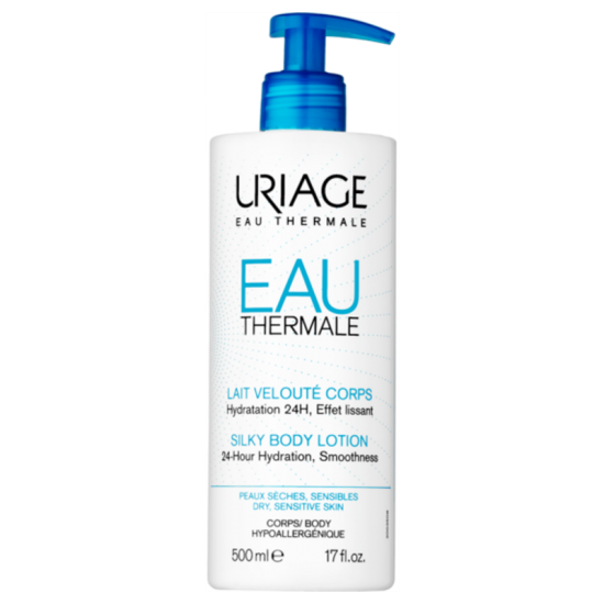 ЮРИАЖ ЕУ ТЕРМАЛ Копринен хидратиращ лосион за тяло 500мл | URIAGE EAU THERMALE Silky body lotion 500ml