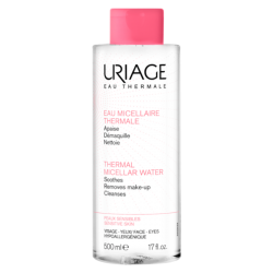 ЮРИАЖ Термална мицеларна вода за чувствителна кожа 500мл | URIAGE Thermal micellar water for skin prone to redness 500ml
