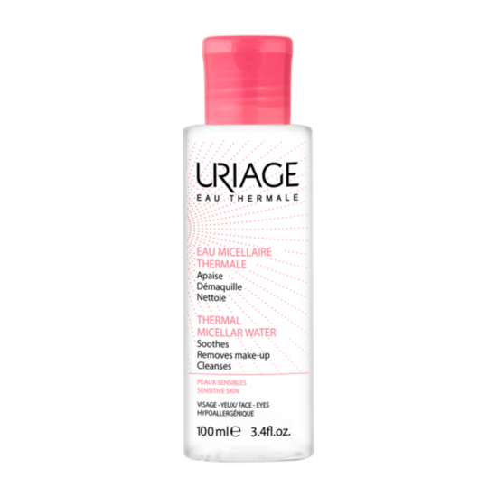 ЮРИАЖ Термална мицеларна вода за чувствителна кожа 100мл | URIAGE Thermal micellar water for skin prone to radness 100ml