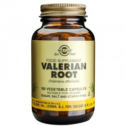 КОРЕН ОТ ВАЛЕРИАНА растителни капсули 100бр. СОЛГАР | VALERIAN ROOT veg. caps 100s SOLGAR 