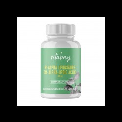 R-Алфа-липоева киселина 300мг x 120 капсули ВИТАБЕЙ | R-Alpha-Liponsäure 300 mg x 120 caps VITABAY
