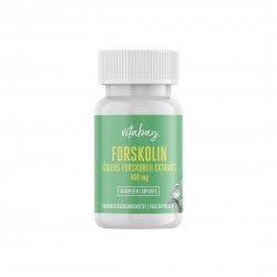 Форсколин ( Екстракт от Колеус форсколий) 400 mg X 90 капсули Витабей | Forskolin - Coleus Forskohlii Extrakt - 400 mg caps X 90 S Vitabay