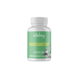 Магнезиев цитрат 200 мг x 120 таблетки ВИТАБЕЙ | Magnesium citrat 200 mg x 120 tabs VITABAY
