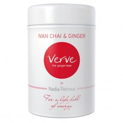 ВЪРВ Иван чай & Джинджифил by Nadia Petrova кутия 120гр. | VERVE Ivan chai & Ginger by Nadia Petrova box 120g