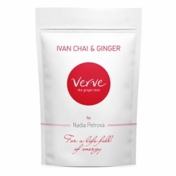 ВЪРВ Иван чай & Джинджифил by Nadia Petrova плик-вакуум 100гр. | VERVE Ivan chai & Ginger by Nadia Petrova vacuum bag 100g