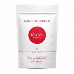 ВЪРВ Иван чай & Джинджифил by Nadia Petrova плик-вакуум 100гр. | VERVE Ivan chai & Ginger by Nadia Petrova vacuum bag 100g