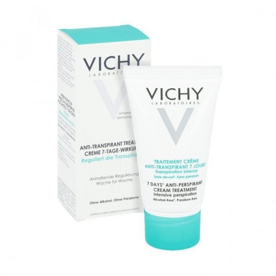 ВИШИ Дезодорант-крем 7 ДНИ против интензивно изпотяване 30мл | VICHY Deodorant cream treatment intensive perspiration 7 days 30ml