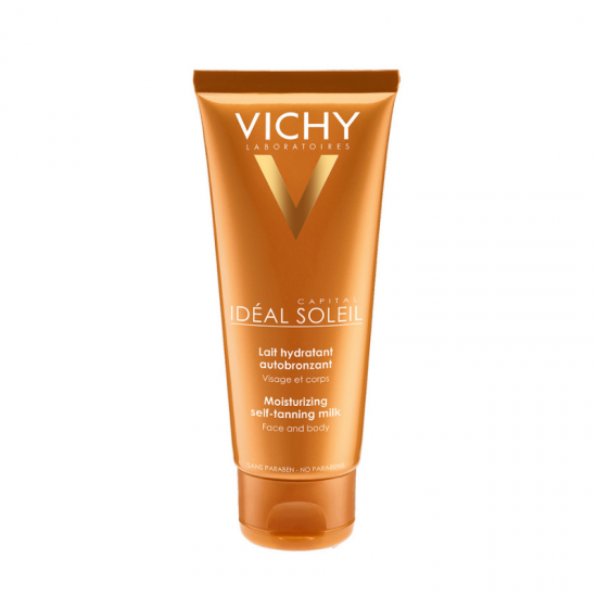 ВИШИ ИДЕАЛ СОЛЕЙЛ Автобронзант мляко за лице и тяло x 100мл | VICHY IDEAL SOLEIL Moisturizing self-tannig milk x 100ml
