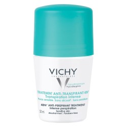 ВИШИ Дезодорант рол-он против интензивно изпотяване с парфюм 48ч 50мл | VICHY Deodorant anti-perspirant treatment intensive perspiration 48h 50ml