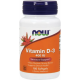ВИТАМИН Д - 400 UI 180 капсули НАУ ФУУДС | VITAMIN D - 400 UI 180 softgels NOW FOODS