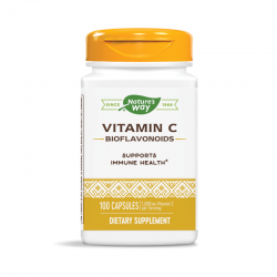 ВИТАМИН Ц 500мг. + БИОФЛАВОНОИДИ 100бр. капсули НЕЙЧЪР'С УЕЙ | VITAMIN C 500mg + BIOFLAVONOIDS 100s caps NATURE'S WAY