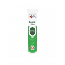 Витамин Ц 1000мг х 20 ефф.табл БИОФАР | Vitamin C 1000mg x 20 eff tabs BIOFAR