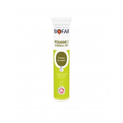 Витамин Ц - Ацерола 500мг х 20 ефф.табл БИОФАР | Vitamin C - Acerola 500mg x 20 eff tabs BIOFAR