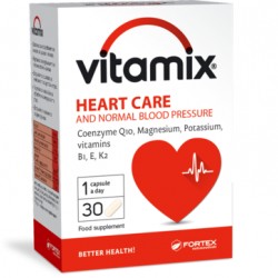 ВИТАМИКС ЗА СЪРЦЕ И КРЪВНО 30 таблетки ФОРТЕКС | VITAMIX HEART CARE 30 caps FORTEX