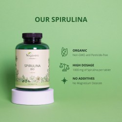 Био Спирулина таблетки x 270 бр ВЕГАВЕРО | Bio Spirulina tabs x 270 VEGAVERO 