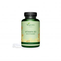 Витамин В3 Никотинамид x 180 капсули ВЕГАВЕРО | Vitamin B3 Nicotinamid x 180 caps VEGAVERO