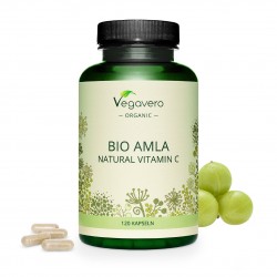 БИО АМЛА (НАТУРАЛЕН ВИТАМИН С) капсули x 120 бр ВЕГАВЕРО | BIO AMLA NATURAL VITAMIN C caps x 120 s VEGAVERO 