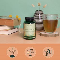 Златен корен + Фо-ти и Сибирски женшен капсули x 120 бр ВЕГАВЕРО | Rhodiola Plus mit Fo-Ti + Sibirischer Ginseng caps x 120 VEGAVERO 