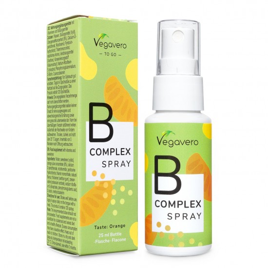 Витамин Б комплекс СПРЕЙ x 25 мл ВЕГАВЕРО | B Complex Spray x 25 ml VEGAVERO 