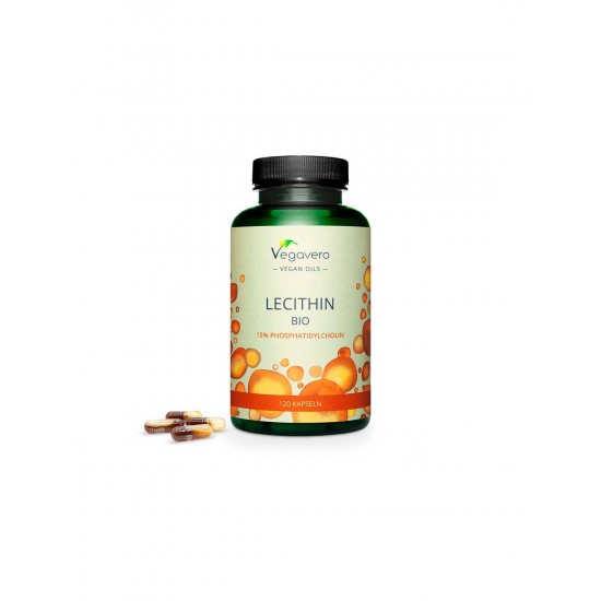 Био Лецитин 500мг x 120 капсули ВЕГАВЕРО | Lecithin Bio x 120 caps VEGAVERO
