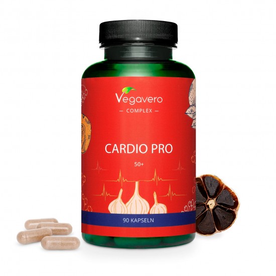 Формула за здраво сърце капсули x 90 бр ВЕГАВЕРО | Cardio Pro 50+ caps x 90 s VEGAVERO