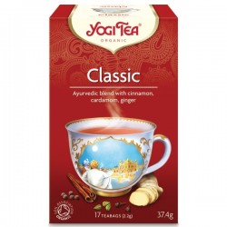 ЙОГИ ОРГАНИК БИО Аюрведичен чай "Класик", пакетчета 17бр | YOGI ORGANIC BIO Ayurvedic tea blend "Classic" teabags 17s
