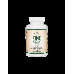 Цинк (Пиколинат) капсули x 300 бр Дабъл Ууд | Zinc Picolinate caps x 300 s Double Wood