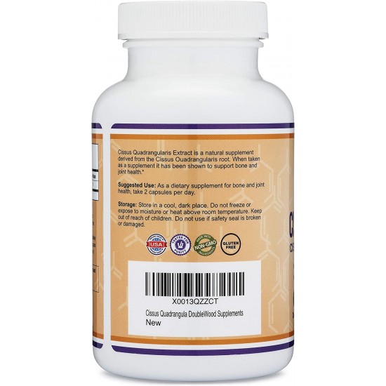 Цисус екстракт капсули x 120 бр Дабъл Ууд | Cissus extract caps x 120 s Double Wood