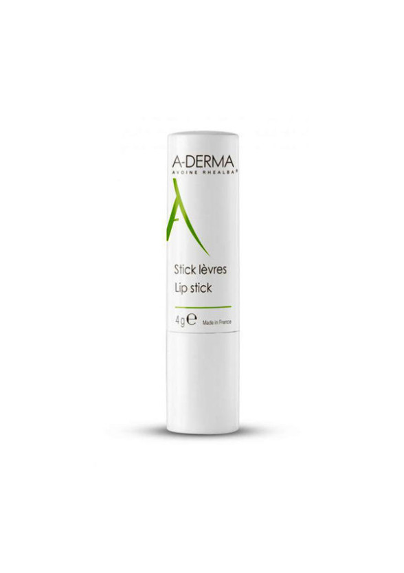 А-ДЕРМА Натурален стик за устни 4гр | A-DERMA lip balm 4g
