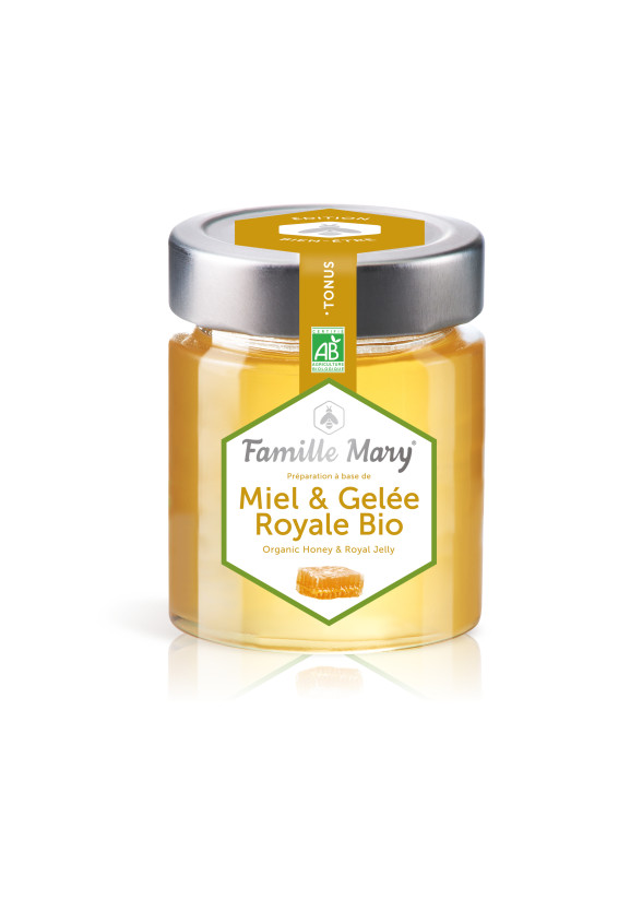 БИО АКАЦИЕВ МЕД + ПЧЕЛНО МЛЕЧИЦЕ Фемили Мари | Miel & Gelée Royale Bio / Organic Honey & Royal Jelly Famille Mary