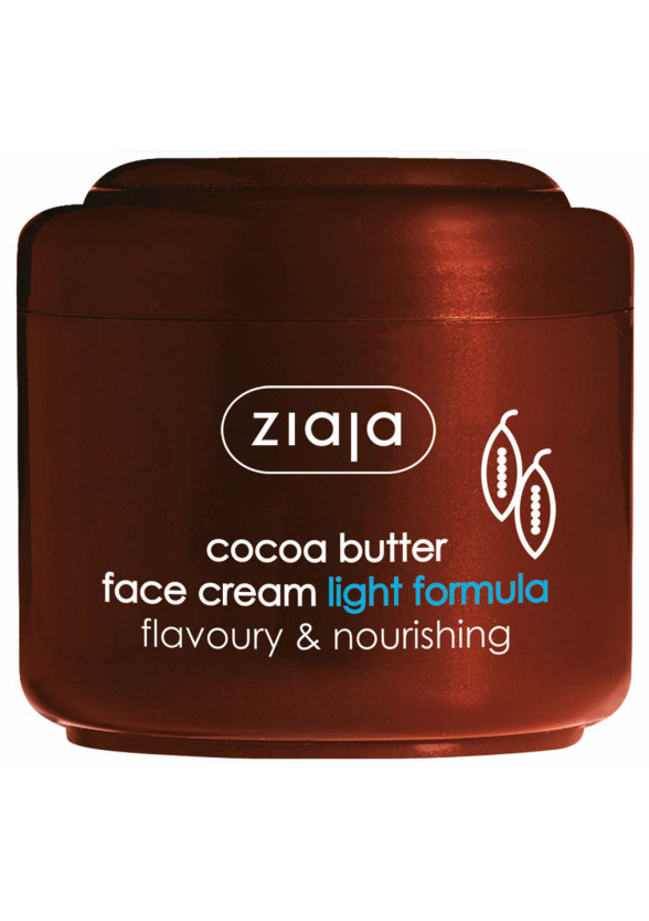 ЖАЯ Крем за лице с масло от какао лека формула 100мл | ZIAJA Cocoa butter face cream light formula 100ml