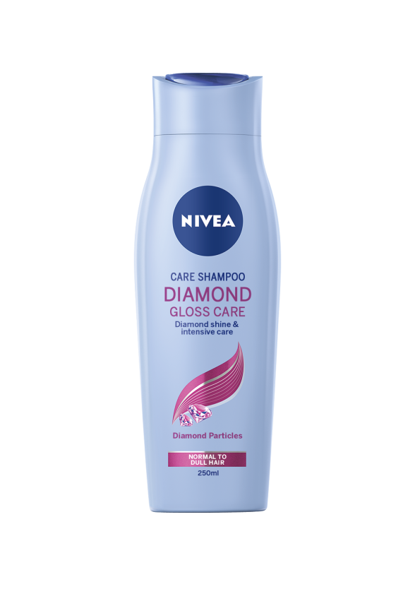 НИВЕА ДАЙМЪНД ГЛОС Шампоан за диамантен блясък 250мл | NIVEA DIAMOND GLOSS Care shampoo 250ml