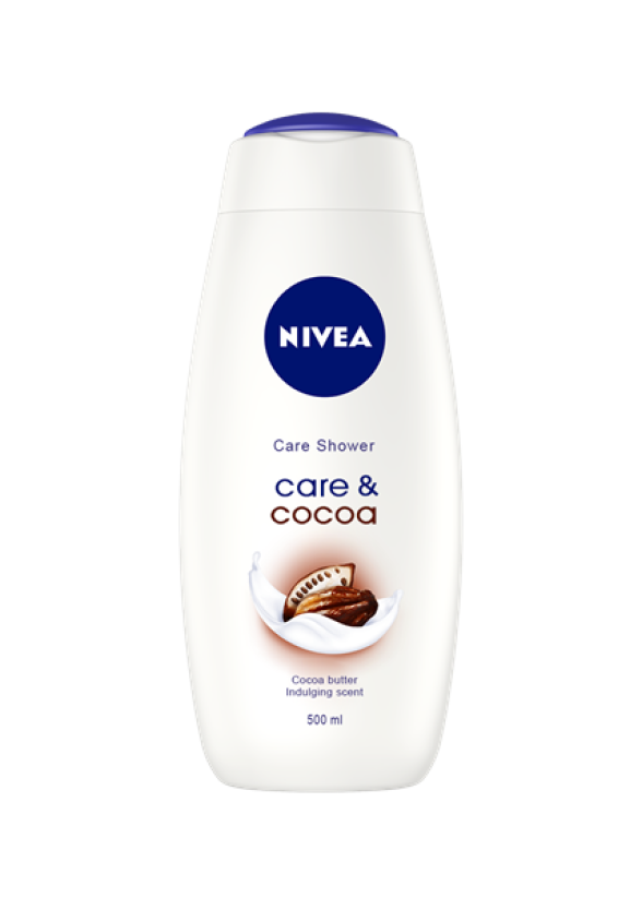 НИВЕА КЕЪР & КАКАО Душ гел 500мл | NIVEA CARE & COCOA Shower gel 500ml