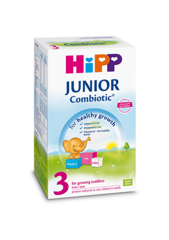 ХИП 3 КОМБИОТИК ДЖУНИЪР Мляко за малки деца 500гр | HIPP 3 COMBIOTIC JUNIOR Growing up milk 500g
